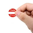 thumbnail image 3 of SEIWEI 1 Roll Sale Price Label Stickers Papers 500 Labels Round Sale Price Circle Dots Stickers Discounts Stickers Red, 3 of 6
