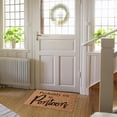 thumbnail image 6 of 16x24 Inch Coir Doormats Outdoor Mats for Front Door Welcome Outdoor Rug Durable Welcome Mat with Non-Slip Backing Doormat for Entryway Outside Yard Home Decoration, Probably on the pontoon, 6 of 6