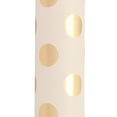 thumbnail image 3 of LaRibbons 24" x 417' Wrapping Paper Half Ream | Metallic Gold Polka Dot, 3 of 5