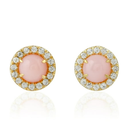 925 Sterling Silver Natural Precious Opals Stud Earrings Topaz Jewelry
