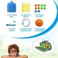 thumbnail image 3 of Costway Inflatable Water Slide Giant Bounce Castle w/Dual Climbing Walls Blower Excluded, 3 of 9