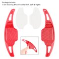 thumbnail image 2 of Carbon Look Steering Wheel Paddle Shifter Extensions For Chevy Camaro 12-15, 2 of 12