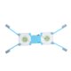 thumbnail image 4 of Almohadilla de enfriamiento para computadora portátil, soporte para refrigerador de radiador plegable USB, luz portátil con soporte antideslizante (azul), 4 of 5