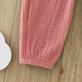 thumbnail image 6 of Gibobby Boys Pants Toddler Boys Pants Lightweight Trousers 12 Months 2T 3T 4T 5T Kids Winter Casual Solid Sweatpants With Drawstring Toddler Pull On Pants(3-4 Years,Pink), 6 of 6