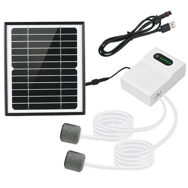 Solar Powered Air Pump, Solar Energy Oxygenator Solar Powered