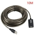 thumbnail image 2 of Sywqhk Adaptador de cable de extensión de repetidor activo USB2.0 macho a hembra (10 m), 2 of 9