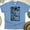 CarolinaBlue, variant on Spooky Vibes Ghost Cowboy Hat Boo Halloween Graphic T-Shirt, Natural, Size S