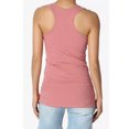 thumbnail image 5 of Women's Premium Cotton Vest Basic Soft Stretch Racerback Tank Top Solid Color, 5 of 8