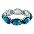 thumbnail image 2 of 2028 Jewelry Oval Faceted Stretch Bracelet, 2 of 3