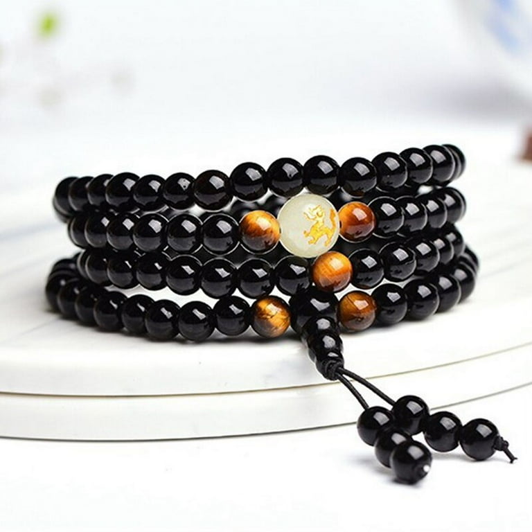 Luminous obsidian bracelet sale