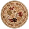 thumbnail image 1 of Safavieh Lyndhurst 5'3" Ronde Puissance Tapis à la Main en Gris, 1 of 9