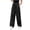 Black, variant on hlysgo Girls Wide Leg Pants Flowy Palazzo Linen Loose Fit Pant Casual Beach Travel Trousers with Pockets Beige Beige,14-15Years