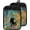 Wildflower Black Cat, variant on Black Swimming in Waterlilies Pot Holders with Pockets, Kitchen Decor, Whimsical Funny Black Kitten Oven Pot Holders Heat Resistant Oven Mitts Hot Pads for Kitchen Baking Cooking