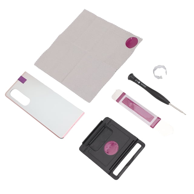Crtynell Z Fold 3 5G F926 Phone Back Cover Glass Replacement Pack with Toolkit