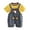 v#1143Yellow2295, variant on HAYIMI Kids Boys Outfit Sets Jumpsuits With O-Neck Tshirts Home Leisure Activities Party Spring Summer Autumn Trendy Child Cartoon Clothes Sets