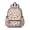 Mushroom and Character-1, variant on Mushroom and Cone Black Pattern Backpack for School, Cute School Bag with Adjustable Shoulder Straps and Padded Back, 13.4"x11"x4.7"