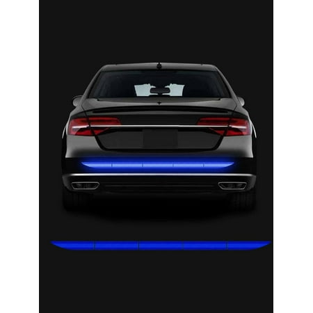 

JZSHICHAOCAR 5pcs High Visibility Car Reflective Warning Safety Sticker Set - Essential Vehicle Safety Kit for Nighttime Driving