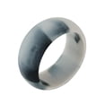 thumbnail image 3 of Silicone Rings Stylish Flexible Unisex Round Wedding Rings Wedding Bands for Sports Fitness Gym, 3 of 5