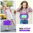 thumbnail image 3 of BMOUO Kids Case for Samsung Galaxy Tab A11 8.7 Inch 2025 / A9 8.7" 2023 / A7 Lite 8.7” 2021, with Shoulder Strap Lightweight, Shockproof Handle Stand Protective Cover, Purple, 3 of 7