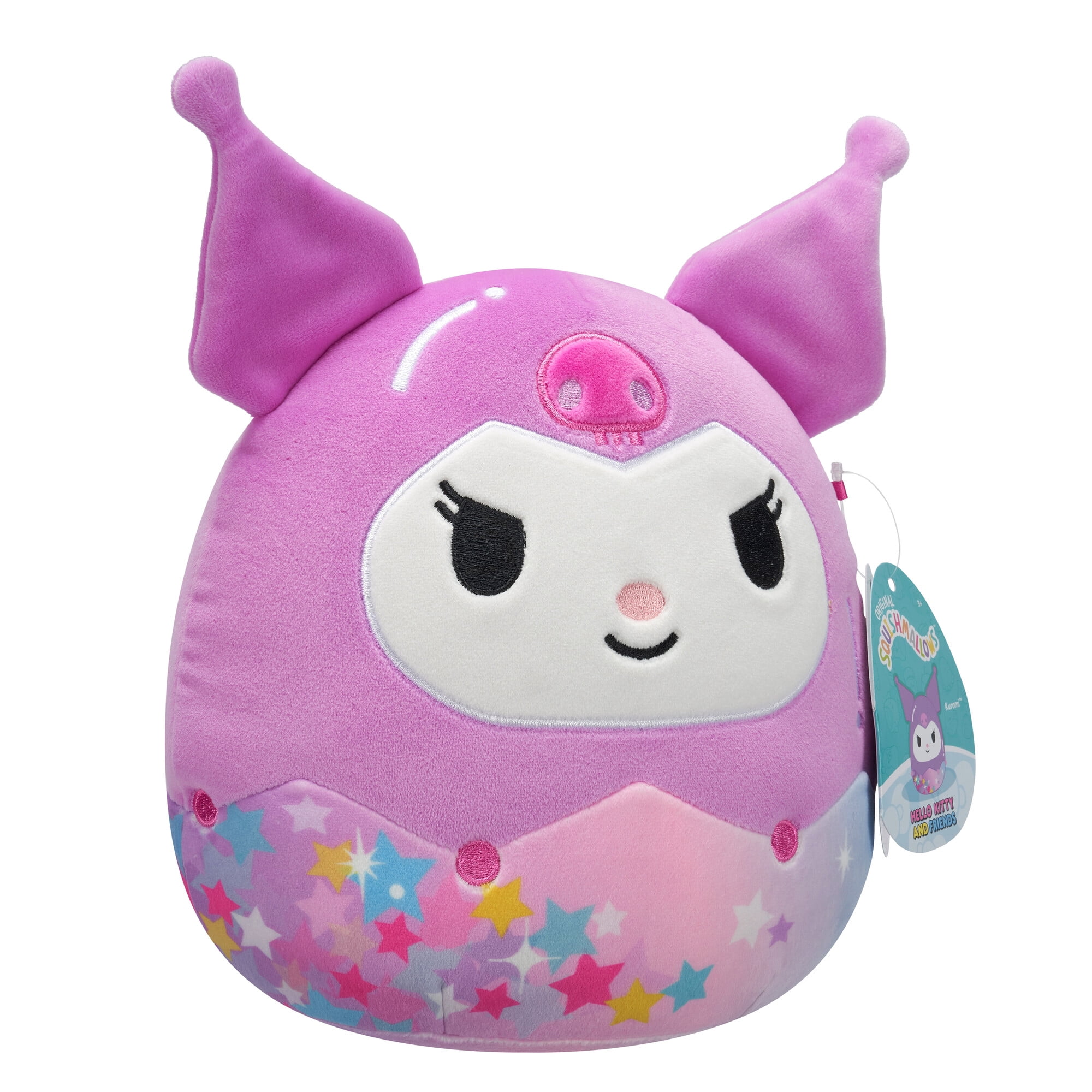 Squishmallows Original Sanrio 8 inch Kuromi in Star Shine Outfit - Child's Ultra Soft Plush Toy