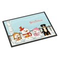 thumbnail image 1 of Caroline's Treasures Merry Christmas Carolers Appenzeller Sennenhund Alfombrilla para interior o exterior 18x27 BB2374MAT 18 x 27 Multicolor Caroline's Treasures BB2374MAT, 1 of 1