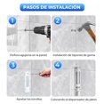 thumbnail image 4 of Dispensador De Jab&oacute;n, 3pcs 400ML Dispensador de Jab&oacute;n Pared L&iacute;quido de para Ba&ntilde;o, Cocina, Fregadero Dom&eacute;stico, Dispensadores Integrados en la Cub, 4 of 7