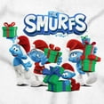 thumbnail image 2 of The Smurfs Christmas Holiday Presents Tank Top T Shirts Men Women Brisco Brands S, 2 of 6
