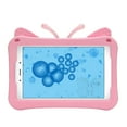 thumbnail image 6 of For Samsung Galaxy Tab A9 8.7"/A7 Lite/HD8 (2018/2017/2016) Rotating Butterfly Stand Case,Rotatable and Folding Soft EVA Stand Lightweight Rugged Heavy Duty Shockproof Kids Friendly Case,Pink, 6 of 7