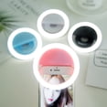 thumbnail image 2 of HEVIRGO Portable USB Charge Clip-on LED Ring Selfie Light for Cell Phone Photographic, 2 of 8