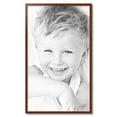 thumbnail image 2 of ArtToFrames 22" x 37" Walnut Picture Frame, 22x37 inch Brown Wood Poster Frame (WOM-4215),  Pack, 2 of 8