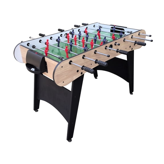 Jopath 48" Soccer Table,Children's Game Table,Table Games for Kids and Adults for Family Game Room Brown