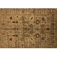 thumbnail image 1 of Ahgly Company Indoor Rectangle Oriental Brown Industrial Area Rugs, 3' x 5', 1 of 4