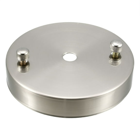 Ceiling Light Plate Pendant Accessories Holder 100mmx20mm Nickel
