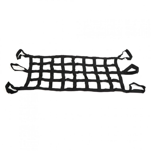 Car Roof Net, Long Durability Cargos Net Black For Trucks Trailers Pickups ATV UTV Replacement For YJ TJ JK JL