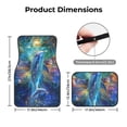 thumbnail image 5 of Naloa Colorful Winged Dolphin Car Foot Mat Set of 4 Pieces - Universal Floor Liner Neoprene Full Set Floor Mats for Cars Trucks SUV, 5 of 7