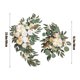 thumbnail image 3 of Letrero floral para boda, decoración de mesa de bienvenida, juego de 2 piezas, elegante diseño floral, para ceremonias, decoración de eventos, fondo fotográfico, papel, suministros para, 3 of 6