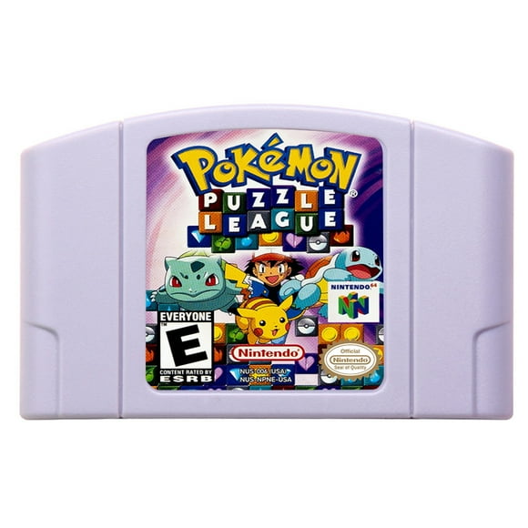 N64 games Cartridge Pokemon Puzzle League
