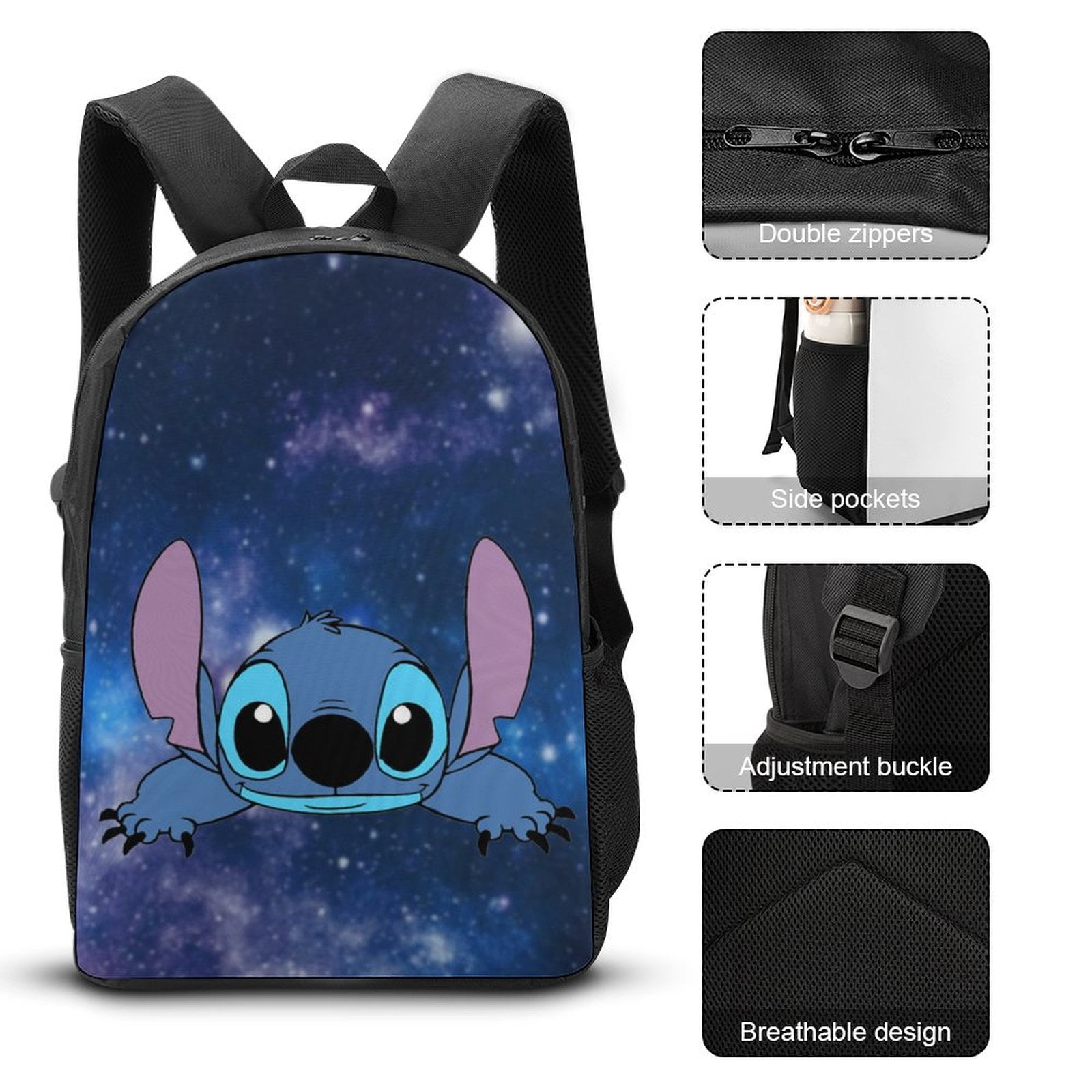 Cartoon Stitch Casual School Backpack Teens Bag student Backpack Lightweight Fans Gift Travel Laptop Backpack