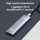 thumbnail image 2 of JEYI M.2 NVME SSD Enclosure Adapter USB 3.2 Gen 2 (10 Gbps) External Case Supports 2230/2240/2260/22, 2 of 5