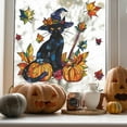 thumbnail image 1 of Xihbxyly Pegatinas de Halloween para Vidrio, Temática de Calabaza y Hoja de Arce, Diseño Colorido y Fácil de Despegar, Decoración Festiva para Ventanas, Aptas para Vidrio, Paredes y Muebles, Tamaño 5, 1 of 7