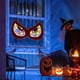 thumbnail image 5 of Decoraciones de Halloween, adornos de Halloween, regalos de Halloween, ojos luminosos colgantes de Halloween, luces LED de madera, decoración festiva, lámpara de madera., 5 of 7