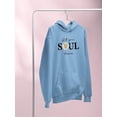 thumbnail image 3 of Lets Your Soul Shine Daisy Hoodie Women -Image by Shutterstock, Female 3X-Large, 3 of 4