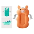 thumbnail image 3 of Almohadil de antideslizante para baño de bebé portátil para naranja Zulema Soporte de asiento de baño, 3 of 7