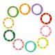 thumbnail image 5 of IDEANATEGRATE 10Ud Argollas Metálicas Para Encuadernación Con Clip De Resorte Resistentes Para Oficina, 5 of 8