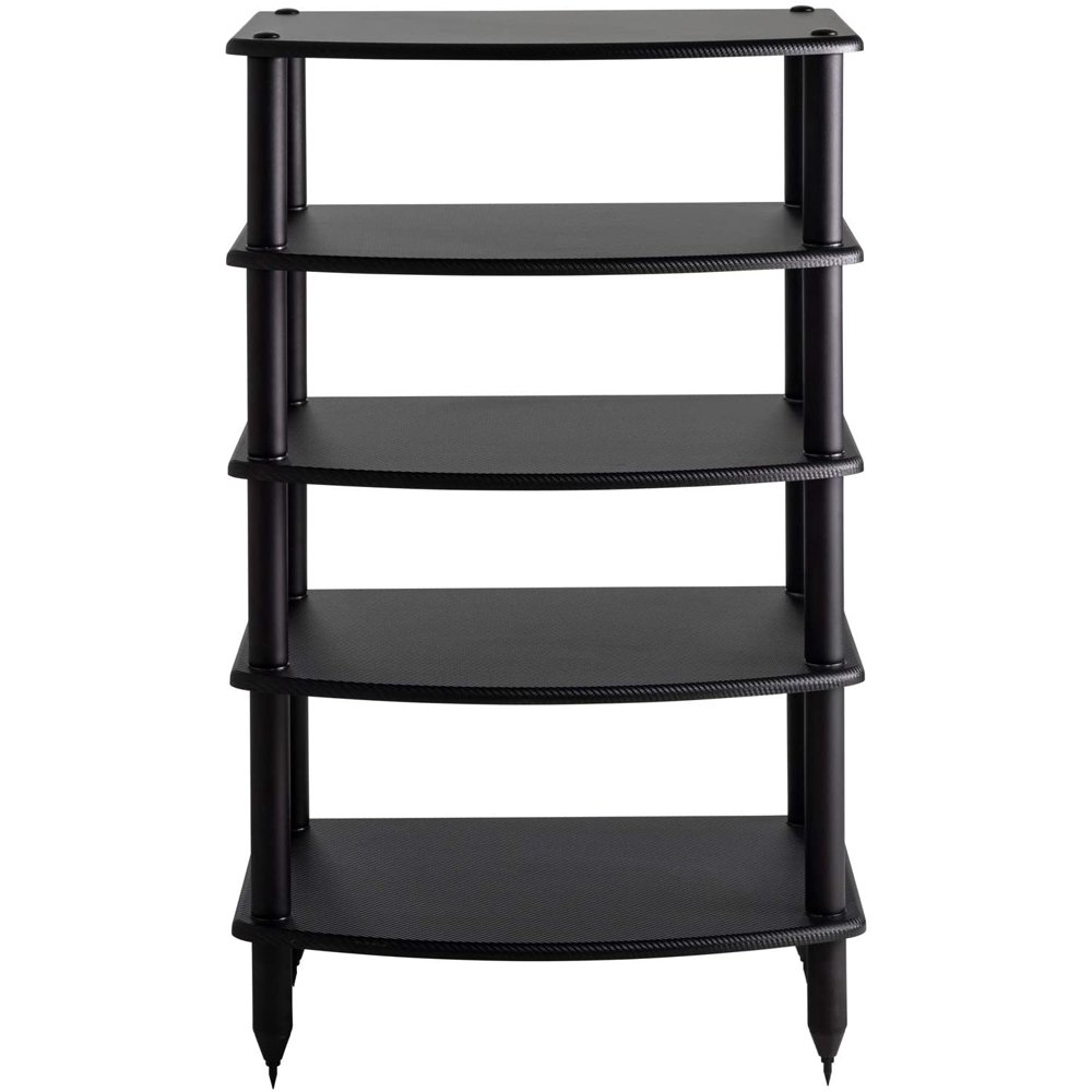 Pangea Audio Vulcan Five Shelf Audio Rack, Media Stand, and Components