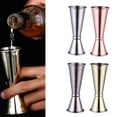 thumbnail image 4 of Injueey Vaso medidor de coctelera doble, 30ml/60ml, Jigger, vasos para bebidas, herramienta de medición, utensilios de cocina, Bar de boda, suministros Type11 NO11 Injueey JJ25277-04B, 4 of 6
