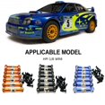 thumbnail image 3 of maskred Steering Link Rod Set For WR8 On-Road Vehicles Rc Steering Link Rod Set Aluminum Alloy Wheelbase RC Car Accessories Silver, 3 of 6