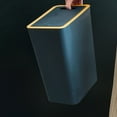 thumbnail image 3 of Trash Can, La Basura de Plástico Puede Pressionar La PARE Superior para la Sala de Estar, 3 of 7