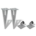 thumbnail image 5 of vidaXL Strive Post Spikes 4 pcs Steel, 5 of 7