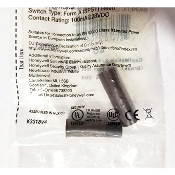 Honeywell 944T-BR Magnetic Contact, Brown - Walmart.ca